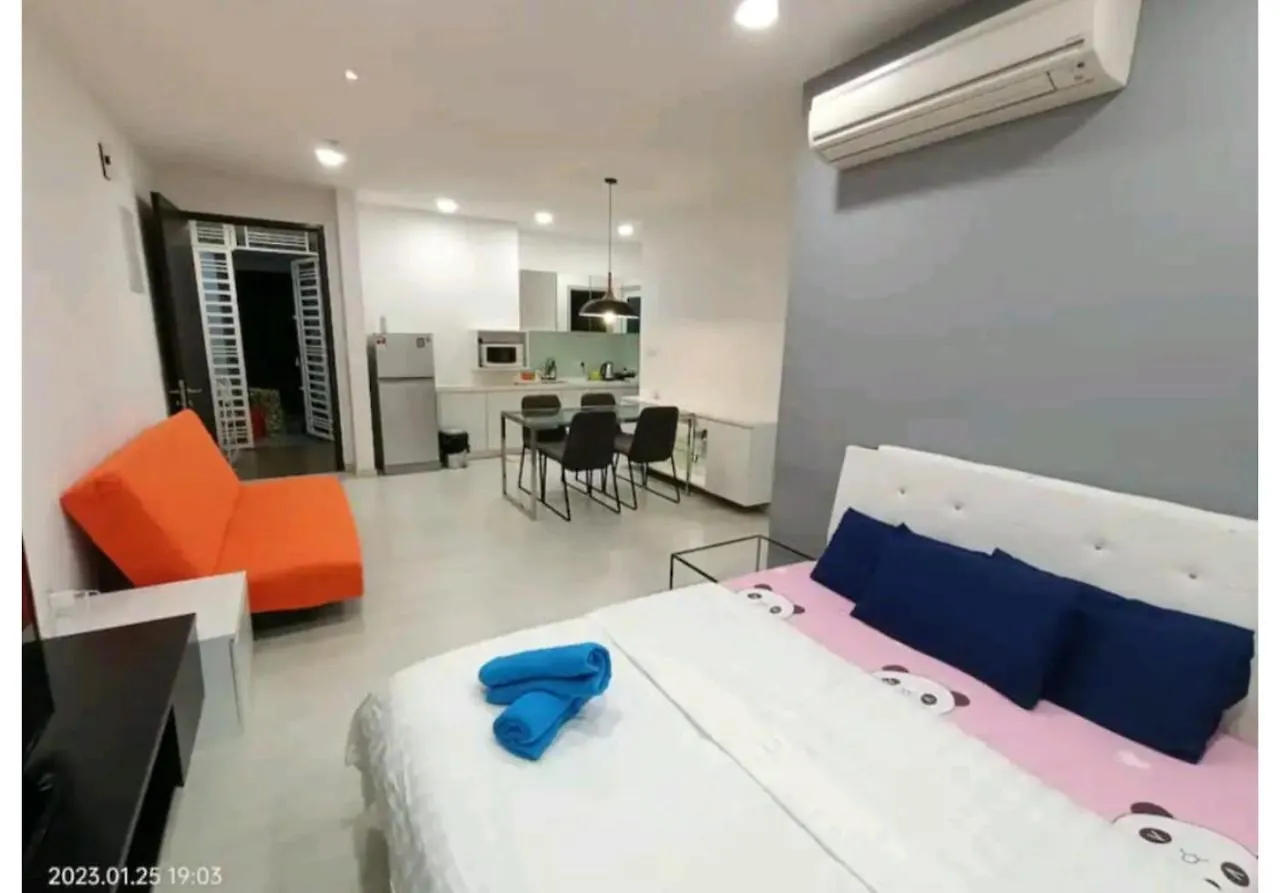 City Town Condo: Cozy Penang Retreat with Beautiful Views George Town Apartment