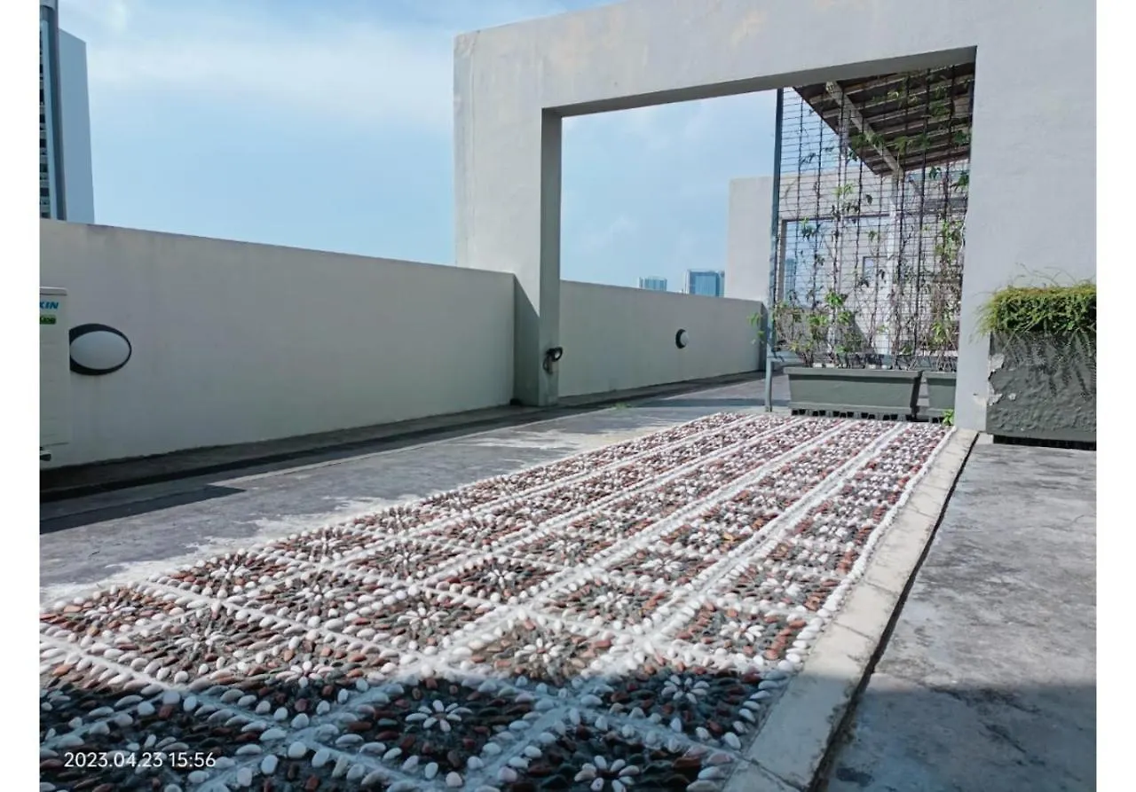 Apartment City Town Condo: Cozy Penang Retreat with Beautiful Views George Town