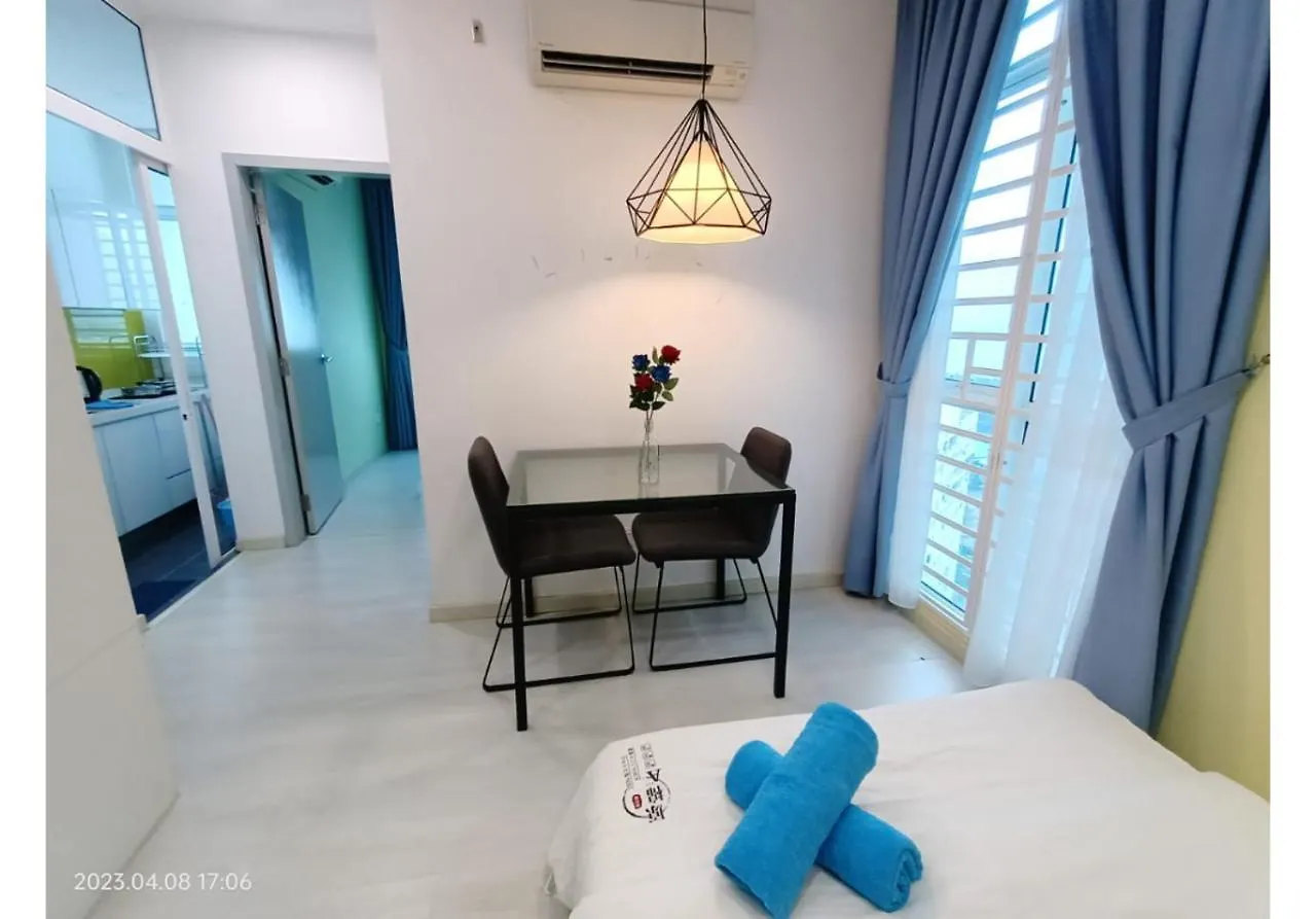 City Town Condo: Cozy Penang Retreat with Beautiful Views George Town Apartment
