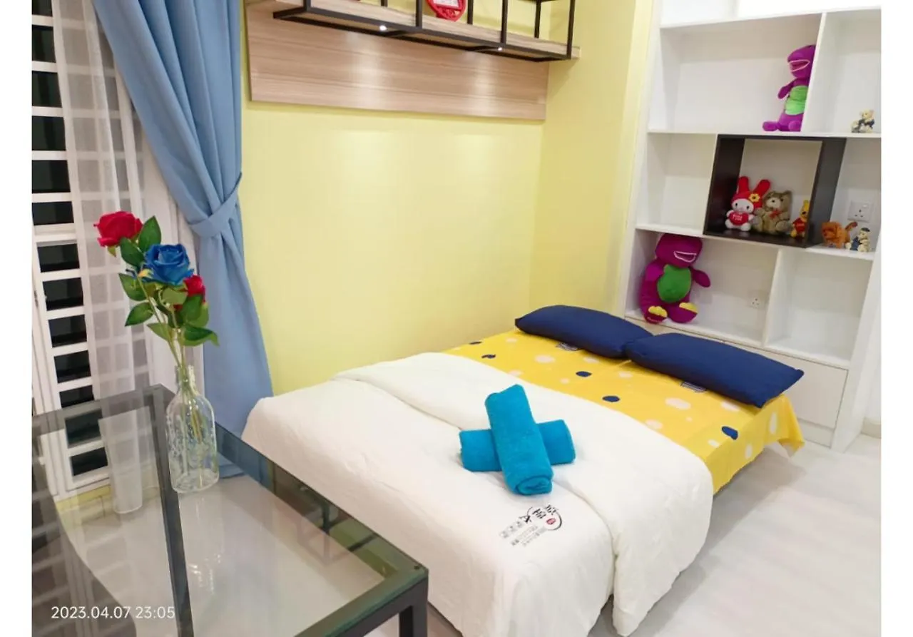 Apartment City Town Condo: Cozy Penang Retreat with Beautiful Views George Town