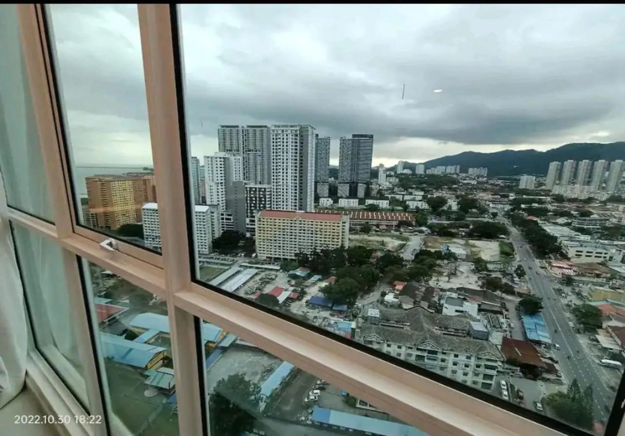 Apartment City Town Condo: Cozy Penang Retreat with Beautiful Views George Town Malaysia