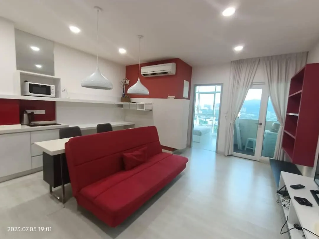 Apartment City Town Condo: Cozy Penang Retreat with Beautiful Views George Town Malaysia