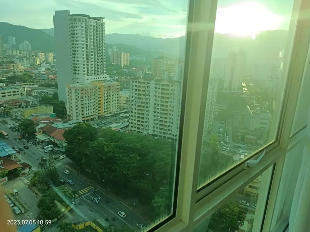Apartment City Town Condo: Cozy Penang Retreat with Beautiful Views George Town Malaysia