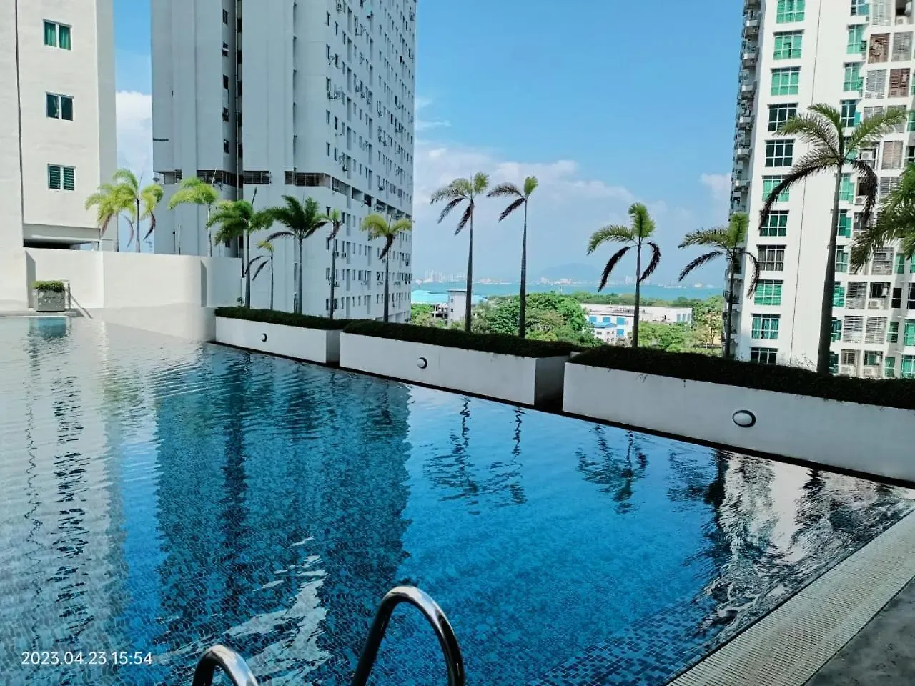 City Town 2-6 Pax Beautiful View Cozy Condo, Jelutong, Georgetown, Centre Heart Of Penang Island, Near Highway Komtar Gurney George Town